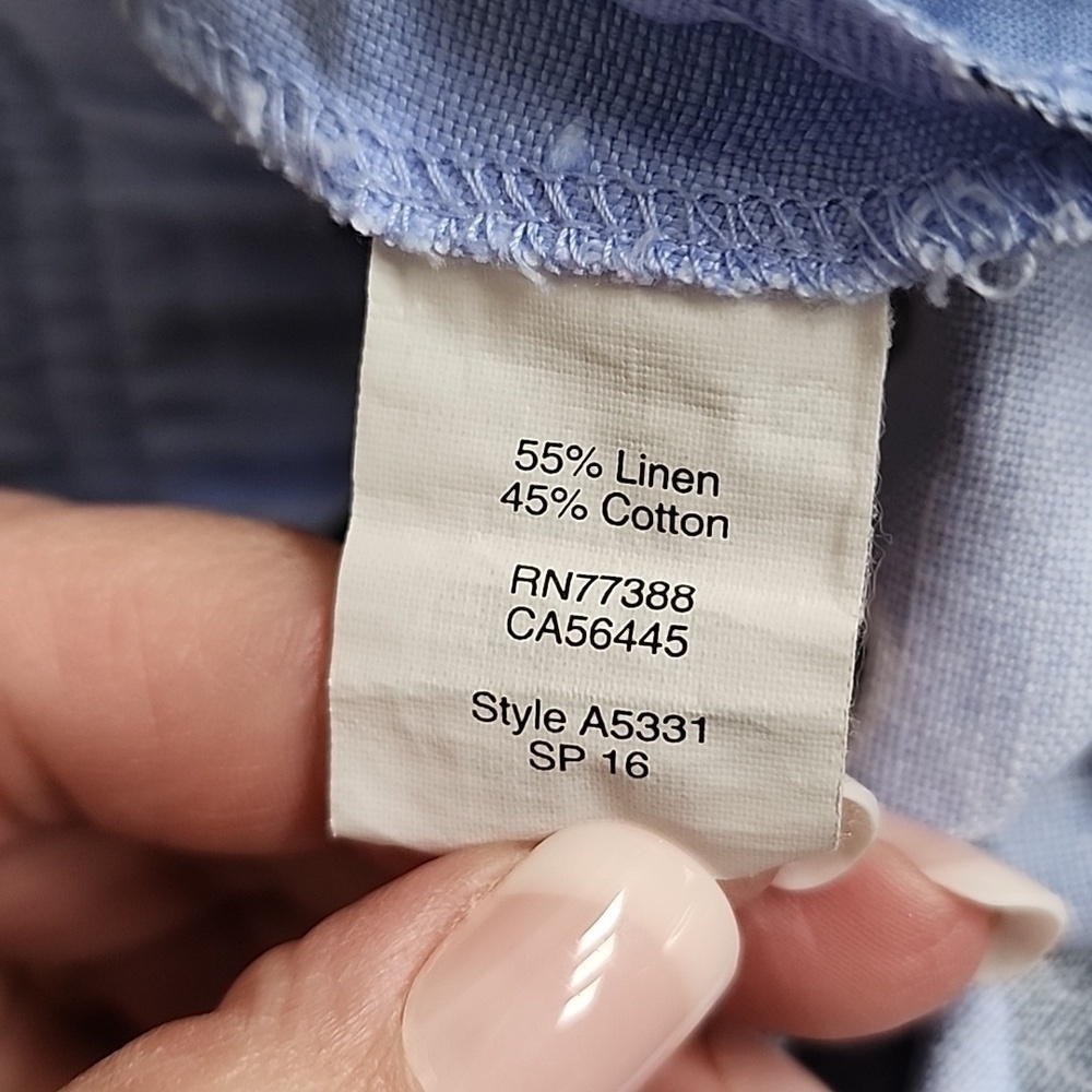 J. Crew Linen Blend Shorts Sz 0 - Picture 5 of 5